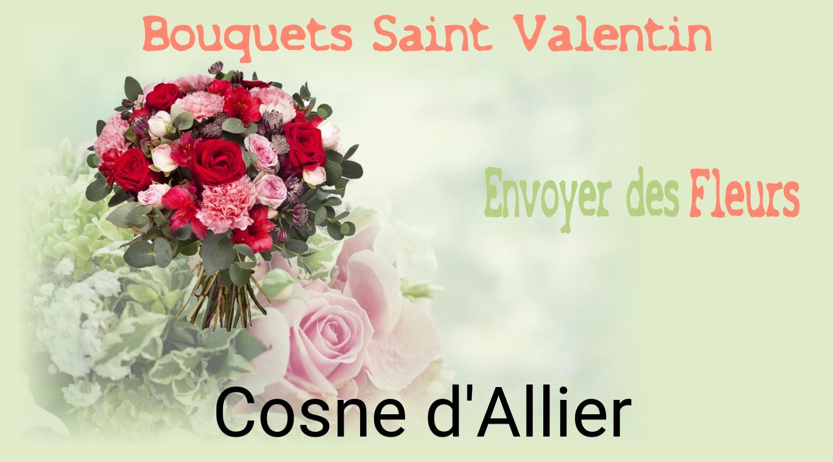 Roses de Saint-Valentin livrées à Cosne-d'Allier